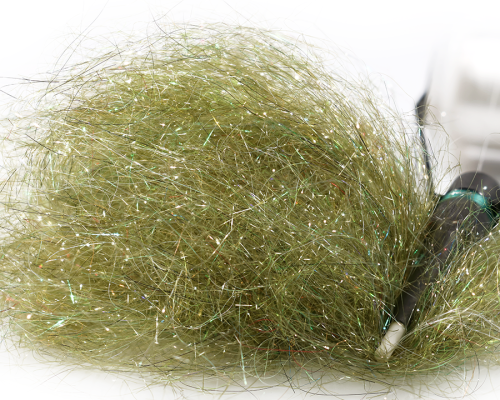 Baitfish ULTRA Sparkle Dubbing, Olive UVR / 31 Baitfish ULTRA Sparkle Dubbing, Olive UVR / 31